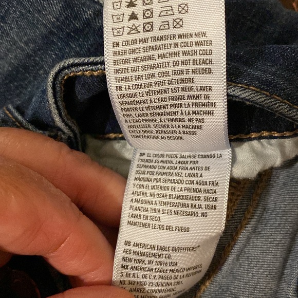 American Eagle Girl’s Jeans 6 Regular - Picture 10 of 12
